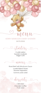CEP078MENU_4x9: CEP078 Baby Shower Bundle