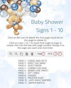 CEP078D_SignsBundle1_8x10: CEP078D_Games & Signs