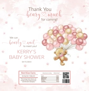 CEP078CW2_chocolate wrapper_5.5x5.6: CEP078 Baby Shower Bundle