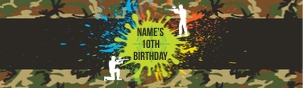 Paintball Drink Label design preview