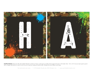 Paintball Banner design preview