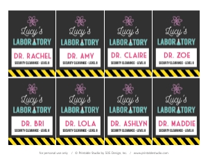Science Pink VIP: Science Pink Party Bundle
