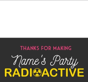 Science Pink Treat Bag Small: Science Pink Party Bundle