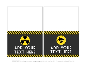Science Food Labels: Science Pink Party Bundle