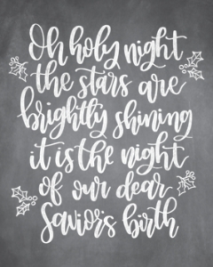 Christmas Home Print: Christmas Home Print