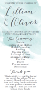 Teal Watercolor Splash Wedding Program Template WW007: Teal Watercolor Splash Wedding Program Template WW007 MASTER