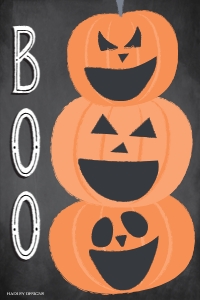 Classic Halloween Party Kit Game 2 Pumpkin Toss Template CC004: Classic Halloween Party Kit Combined Package Template CC004 MASTER