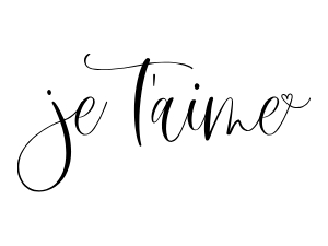 Je T'aime 1 HDMB001 24x18: je t'aime Home Decor Template  HDMB001 MASTER