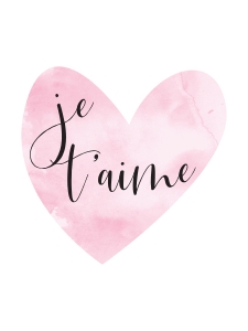 Je T'aime 3 HDMB003 18x24: je t'aime Home Decor Template HDMB003 MASTER