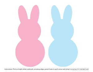 Easter Kit Bunny Banner Template CC010 MASTER design preview