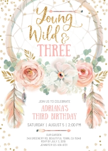 035HPA 03 YougWildThree invitation DC 5x7 design preview