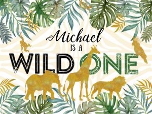 040HPA 24 B backdrop 24x18 WILD ONE design preview