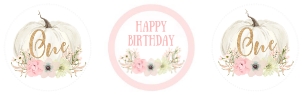 083HPA 10 cupcake toppers: 083HPA 10 A cupcake toppers pumpkin