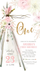 400HPA E107 03 TeePee birthday ONE gold design preview