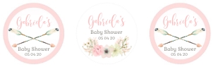 106HPA 11 name tag baby shower 2x2 design preview
