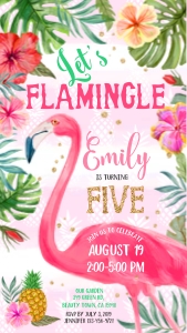 400HPA E044 05 flamingo zoom birthday design preview