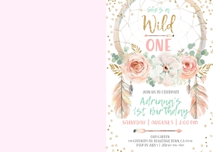122HPA 44 wild one 7x5 photo design preview