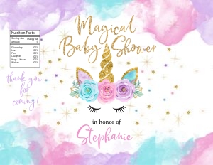056HPA 30 Chips Bag magical unicorn design preview