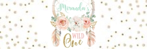 122HPA 32 B bubble bottle label Wild One design preview