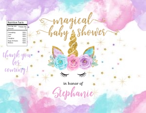 056HPA 30 B chips bag magical BABY shower: 056HPA 30 B chips bag magical BABY shower