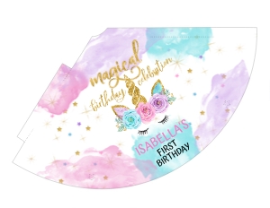 046HPA 44 A magical celebration party hat design preview