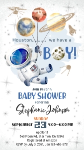 E156 01 space e-vite baby shower BOY houston design preview