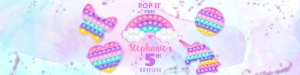 175hpa 12 B water bottle label pop it BDay design preview