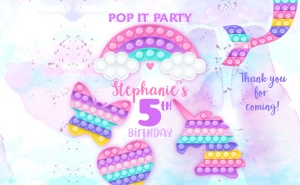 175hpa 35 B fruit snacks bag POP it BDay rainbow: 175hpa 35 B fruit snacks bag POP it BDay rainbow
