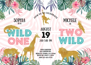 041hpa 60 JUNGLE JOINT girl ONE girl TWO design preview
