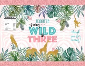041hpa 30 E jungle chips bag pink mint THREE design preview