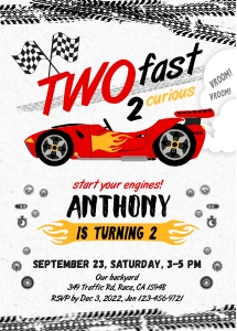 197hpa 03 race car invitation 5x7 design preview