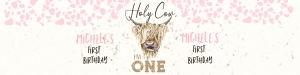 209hpa 19 C bottle label holy cow ONE pink pattern design preview