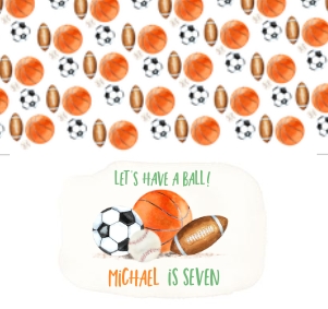 204hpa 19 A treat bag topper all balls 4x2: 204hpa 19 A treat bag topper all balls 4x2