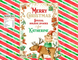 205hpa 20 B christmas chips bag design preview