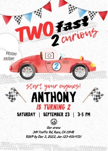 211hpa 04 vintage race car RED 5x7 photo 2 curious design preview