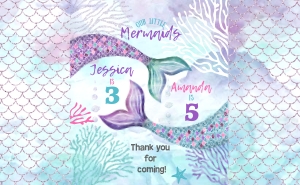 060hpa 31 J mermaids joint snacks bag design preview