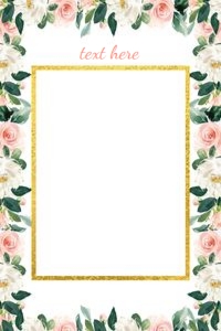 GOLD PINK FRAME 24X36: PINK GOLD FRAME
