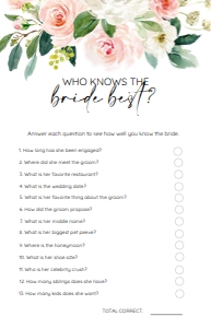 006 BRIDAL WHO KNOWS BRIDE BEST design preview
