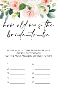 006 bridal game how old was the bride design preview