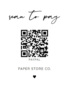 BW2021 QR CODE 8X10: BW2021 SMALL BUSINESS QR CODE SIGN  5X7