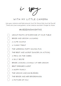 BW2021 I SPY WEDDING 2 GAME 5X7 design preview