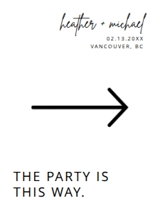BSIG PARTY THIS WAY 18X24: BSIG PARTY THIS WAY 18X24, 20X30, 24X36