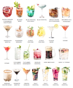 DRINKS 2: BSIG SIGNATURE DRINKS 5X7, 8X10, 16X20