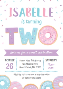 Donut_invitation_do12 design preview