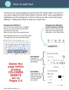 Llama Coloring Pages design preview