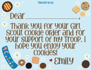 Daisy Girl Scout Stationery: Girl Scout Daisy Stationery