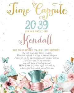 Pastel Alice in Wonderland Time Capsule: Pastel Alice in Wonderland Time Capsule