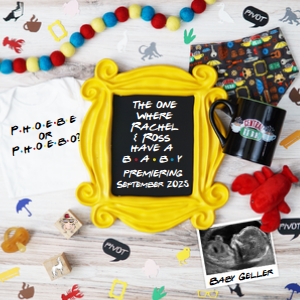Friends Pregnancy Announcemenet (Phoebe or Phoebo?) design preview