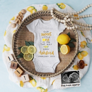 Lemon Pregnancy Announcement (Sweet One) design preview