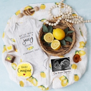 Lemon Pregnancy Announcement 2 (Juicy Secret) design preview